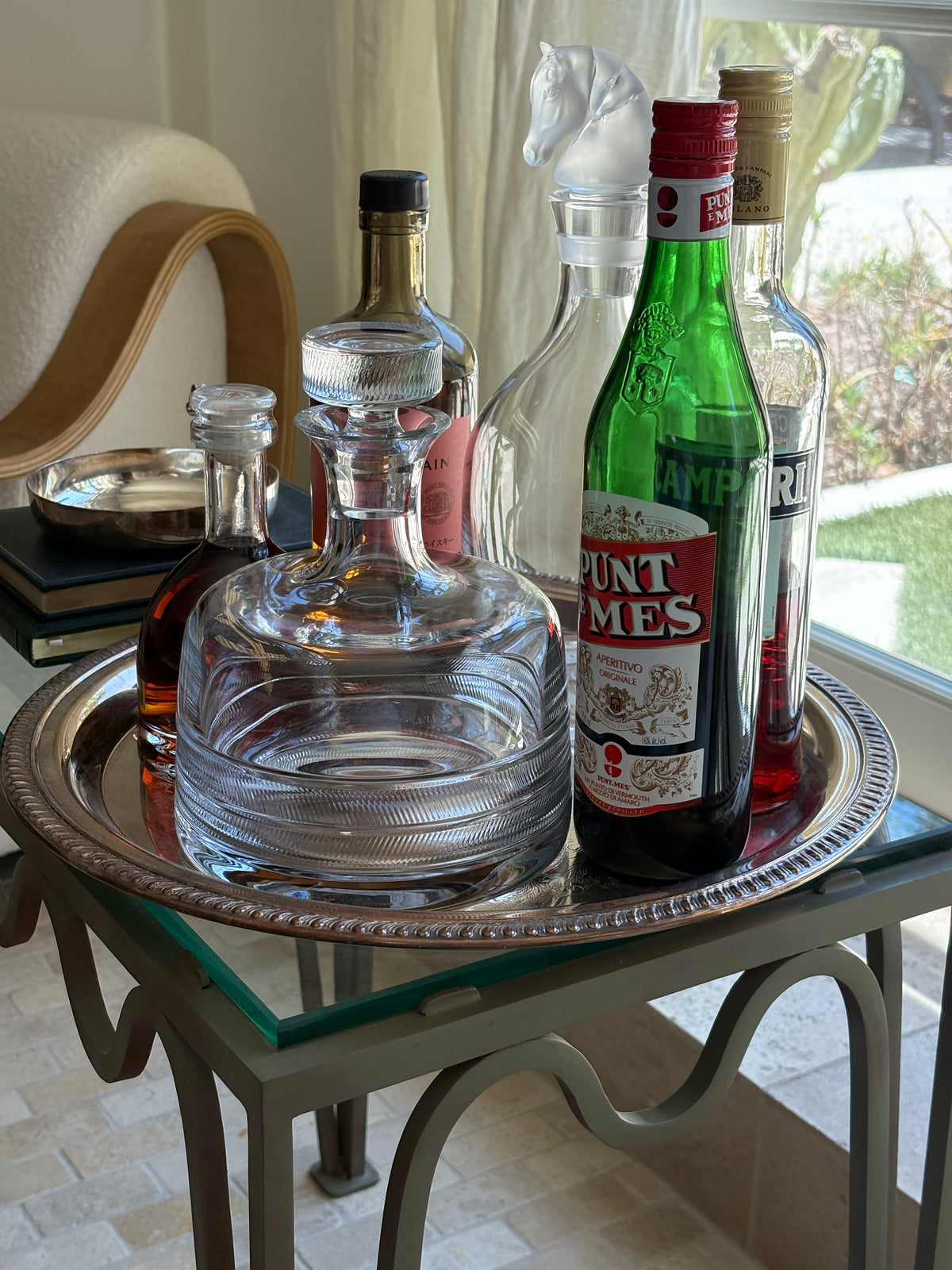 Ralph Lauren Remy Crystal Decanter | Collectors Gene Vintage Shop