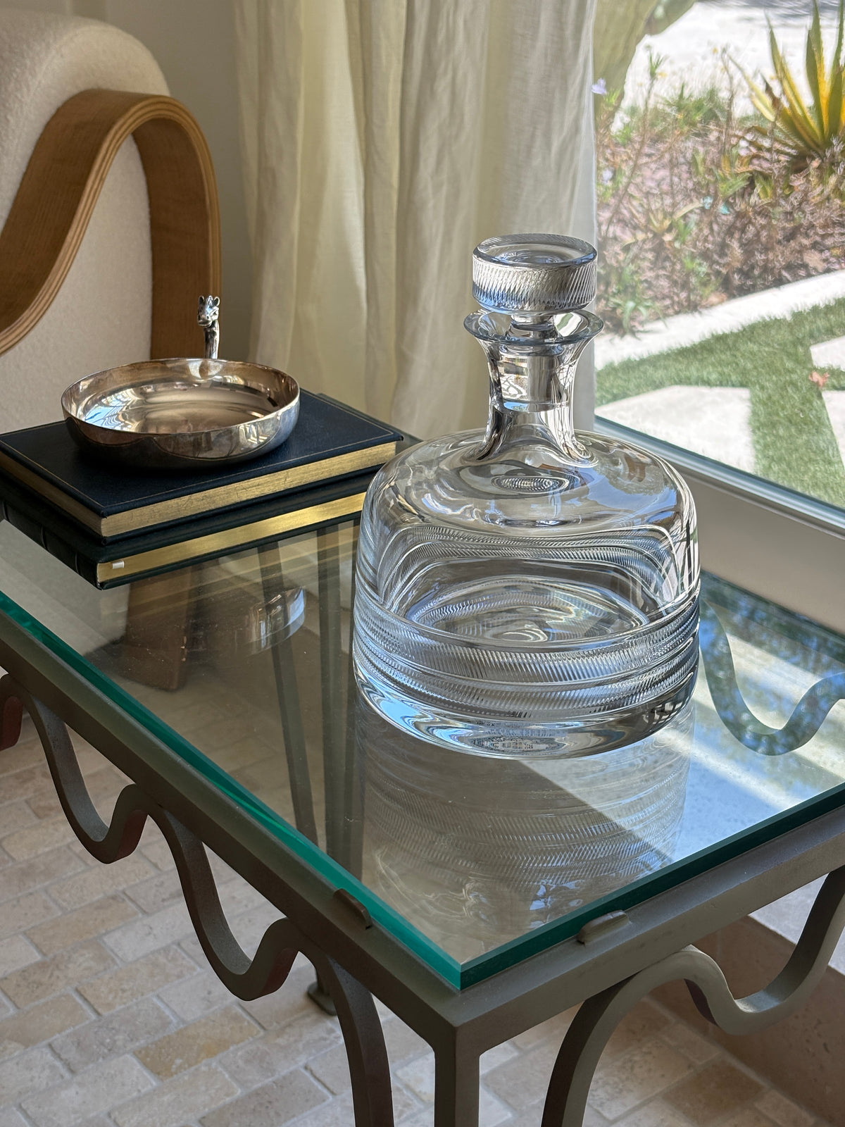 Ralph Lauren Remy Crystal Decanter | Collectors Gene Vintage Shop