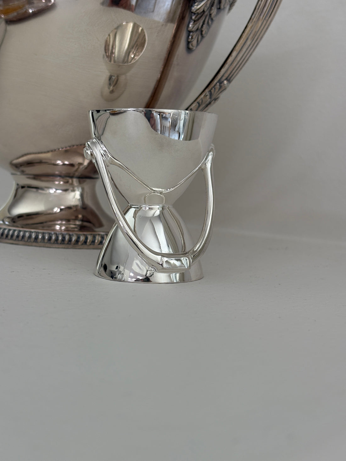 Ralph Lauren Wentworth Silver-Plated Brass Jigger | Collectors Gene Rare Finds