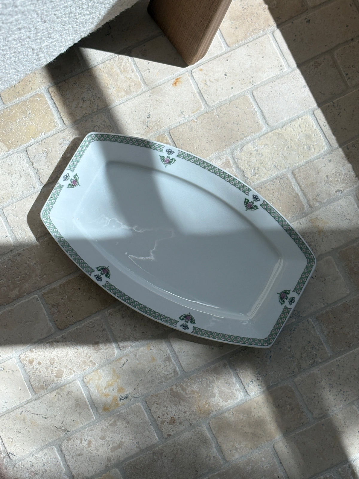 Ritz Carlton Hotel Porcelain Serving Platter by Rosenthal – Furnished by L. Barth &amp; Son | Collectors Gene
