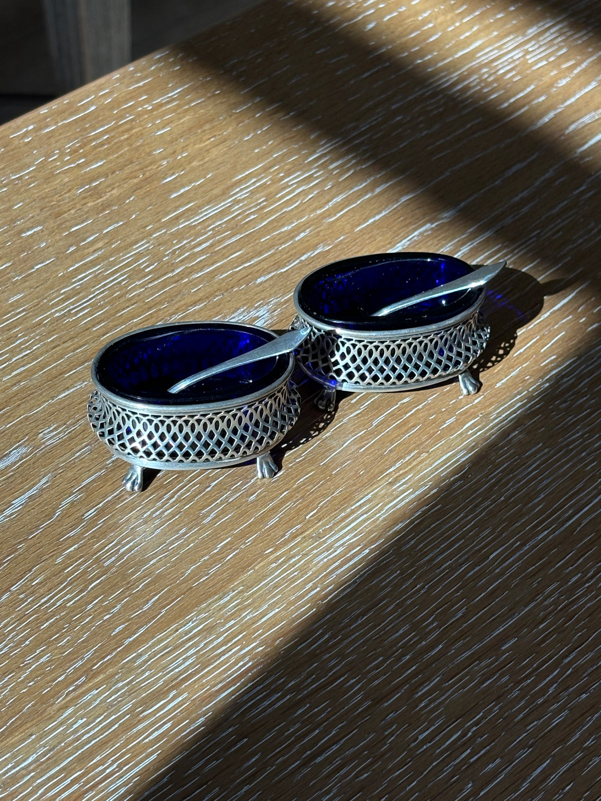 Sterling Silver Master Salt Cellars | Collectors Gene