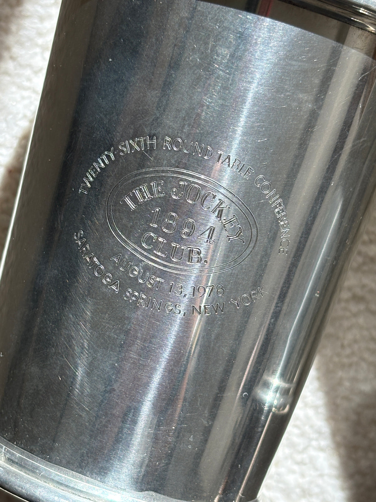The Jockey 1894 Club Pewter Cups | Collectors Gene