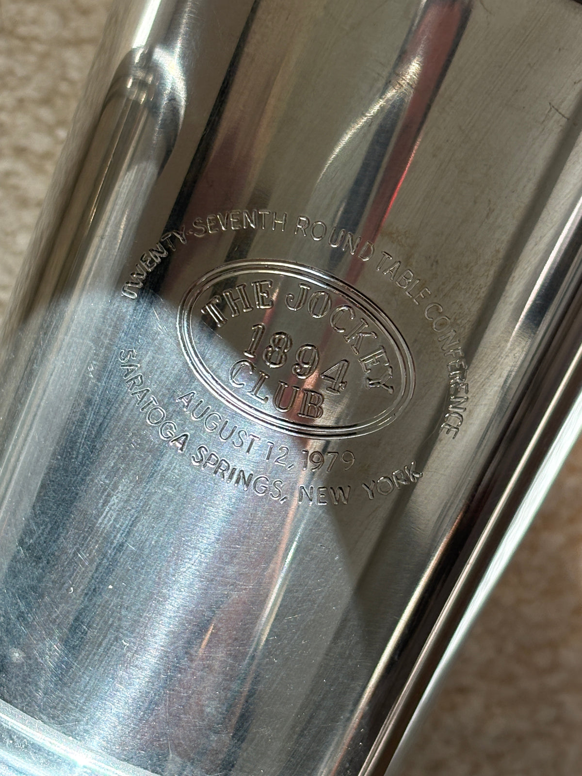 The Jockey 1894 Club Pewter Cups | Collectors Gene