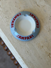 Vintage Campari Ceramic Ashtray Vide Poche in Powder Blue | Collectors Gene